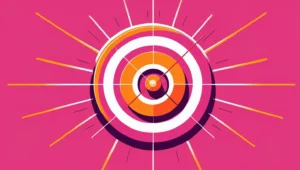 cible représentant la requete cible en seo